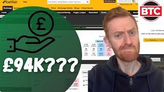 £94900 Profit For You On Betfair Trading [upl. by Mcnair391]