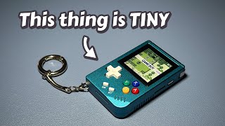 RG Nano The Keychain Handheld  Unboxing  Quick size comparison  First power on [upl. by Kalin]