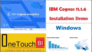 IBM Cognos 11  Admin  Windows Installation Setup  Tutorial  OneTouchBI [upl. by Suirauqram]