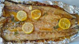 SNOEK FISH BRAAI RECIPE  South African Food Snoek [upl. by Hersch]