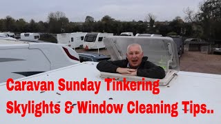 Caravan Sunday Tinkering Skylights amp Windows [upl. by Akoyn]