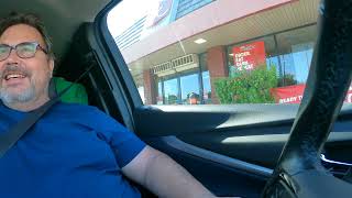 Waiting at Jack in the Box Drive Thru for Spicy Popcorn Chicken Small Box and Onion Rings GFH13093 [upl. by Parthinia446]