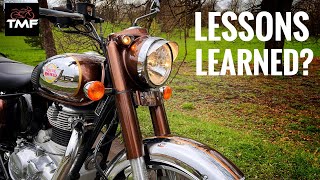 Royal Enfield Classic 350  Lessons Learned Review [upl. by Noirrad772]