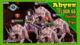 EPIC SEVEN Abyss Floor 66 Arbiter Vildred Silk Angelica Kluri Bellona Epic 7 Guide Tips No Diene [upl. by Morrissey]