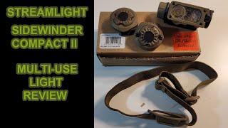 Excellent Airsoft Multi functional helmet light The Streamlight Sidewinder Compact II [upl. by Wilone180]