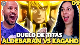 DUELO DE TITÃS ALDEBARAN VS KAGAHO OS CAVALEIROS DO ZODÍACO THE LOST CANVAS EP 9 [upl. by Klockau]