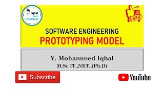 Prototyping Model in Tamil  Software Engineering [upl. by Yank]