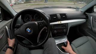 BMW 128i Coupé Manual 6speed 233ps POV test drive [upl. by Rosaleen]