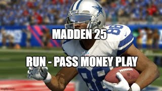 Madden 25 Glitches Cheats and Tips  Audible Pistol  Passing Play [upl. by Ttiwed]