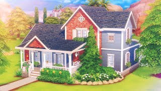 Rose House  Not So Berry  The Sims 4 Speed Build [upl. by Rosenkrantz723]