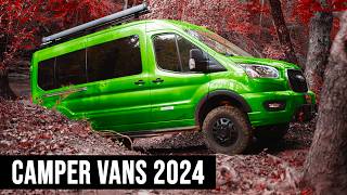 10 Upcoming Camper Vans Hitting the Trails in 2024 New Generation of Capable RVs [upl. by Rani]