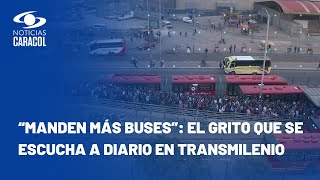 Recorrido en Transmilenio ¿qué es lo que menos les gusta a los usuarios [upl. by Thera]