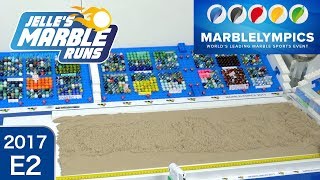 Marble Race Marble League 2017 E2 Long Jump [upl. by Euh71]