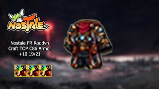 Nostale FR S1  Roddyn  Craft New Armor PVP C90 [upl. by Carrnan]