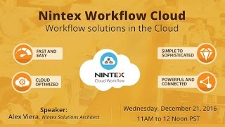 Nintex Workflow Cloud [upl. by Yerroc]