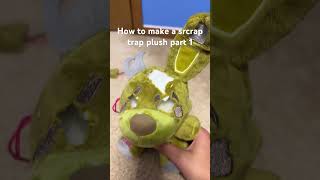 How to make a scraptrap plush part 1 [upl. by Ecyar]