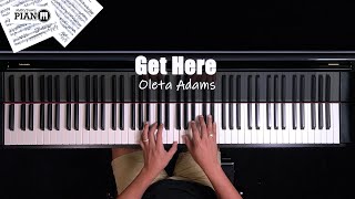 ♪ Get Here  Oleta Adams Piano Cover [upl. by Baillie255]