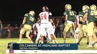 FNL24  Delcambre vs Highland Baptist [upl. by Onder]