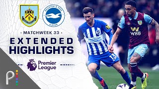 Burnley v Brighton  PREMIER LEAGUE HIGHLIGHTS  4132024  NBC Sports [upl. by Neehar]