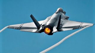 F35 Lightning II Aerobatic Display  Paris Airshow 2017 Debut  AFTERBURNER  Takeoff amp Landing [upl. by Ordnaxela]