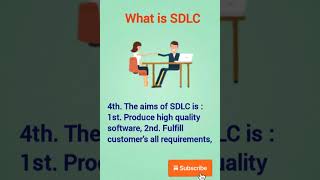 what is SDLC SoftwareTesting shorts sdlc [upl. by Hanforrd]