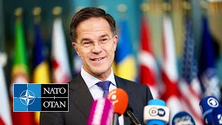 NATO Secretary General  Doorstep statement at Foreign Ministers Meeting 04 DEC 2024 [upl. by Cissy]