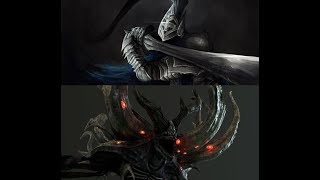 Dark Souls Remastered  Artorias VS Manus [upl. by Tyika222]