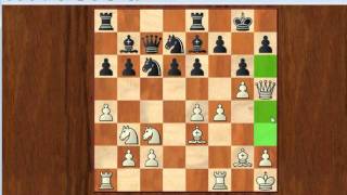 Chess Tactics  Crushing attack against Sicilian defence [upl. by Nette297]