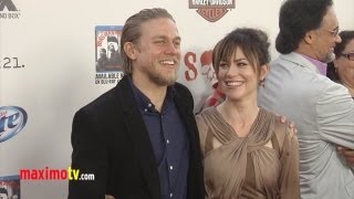 Sons of Anarchy Season 5 Premiere Charlie Hunnam Maggie Siff Katey Segal Ronda Rousey [upl. by Jorry]