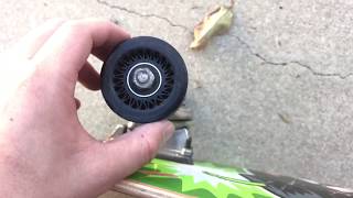 3D Printed Flexible 95A Durometer Skateboard Wheels [upl. by Jannery]