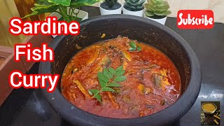 Kerala Style Sardine Fish Curry  മത്തി കറി  Simple Mathi Recipe cooking simplerecipe food [upl. by Silvestro]