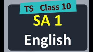 english sa1 question paper 2024 10th class sa1 english question paper 2024 10th class [upl. by Leasim]