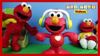 SESAME STREET LETS DANCE ELMO MUSICAL KIDS TOY REVIEW  Elmos World Song Learning Fun [upl. by Adnirol109]