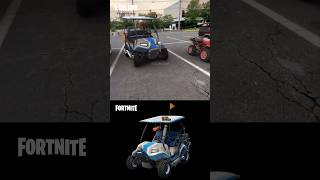 Fortnite cars in real life fortnite [upl. by Ellenuahs]