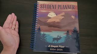 A Simple Plan  Homeschool Planner  Gracious Blessings Homeschool [upl. by Ahsitram]