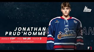 Espoirs LHJMQ Fenplast  Jonathan Prudhomme [upl. by Adnohs]