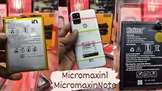 Micromax In 11bNote 1 Battery ReplacementHow to Replace Micromax in Battery [upl. by Bulley]