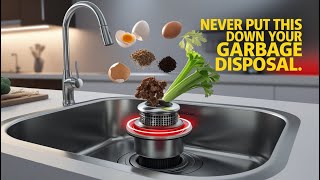 14 Things You Should NEVER Put Down Your Garbage Disposal [upl. by Thormora]