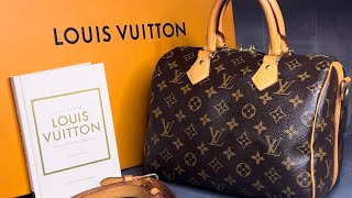 Louis Vuitton Speedy 25 Review Speedy Bandouliere review show amp tell 🧡🤎 [upl. by Royce]