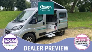 Orange Campers at The Yorkshire Motorhome amp Campervan Show [upl. by Atena]