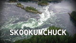 Skookumchuck Narrows Flyover and Hike In [upl. by Etnovert658]