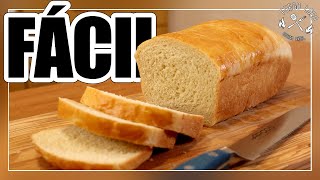 🍞 PAN DE MOLDE receta FÁCIL nunca falla  Pan LACTAL con HARINA COMÚN [upl. by Delorenzo]