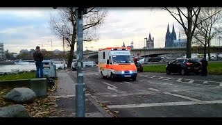 Einsatzfahrten am 11112014 in Köln [upl. by Ahsiekim]