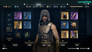 Assassins Creed Odyssey 1 Billion Damage Level 91 All Weapons 4k [upl. by Hermia]