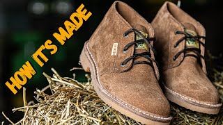 How Chukka boots are made  Jim Green Vellie [upl. by Yauq]