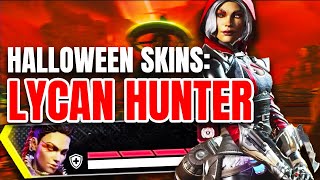 FRAGGING WITH HALLOWEEN SKINS LYCAN HUNTER  Apex Legends Season 22 [upl. by Aicertal]