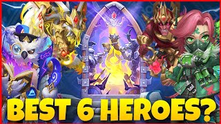 Are these best 6 Hero in Castle Clash [upl. by Richards]