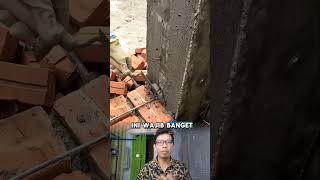 Ini namanya stek reactionvideo tukanbangunan construction [upl. by Ardnikal]