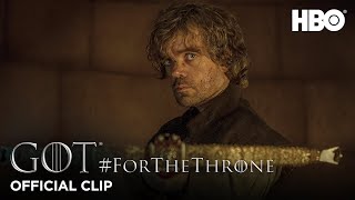 quotTyrion and Tywinquot ForTheThrone Clip  Game of Thrones  Season 4 [upl. by Noell]