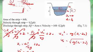 Fluid MechanicsFlow Over WeirPart 1 [upl. by Koeninger]